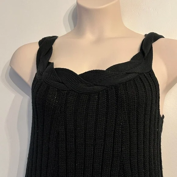 Knitted black dress - Picture 3 of 5